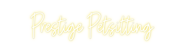 Custom Neon: Prestige Pets...