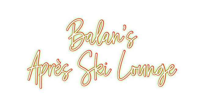 Custom Neon: Balan’s 
Apr...