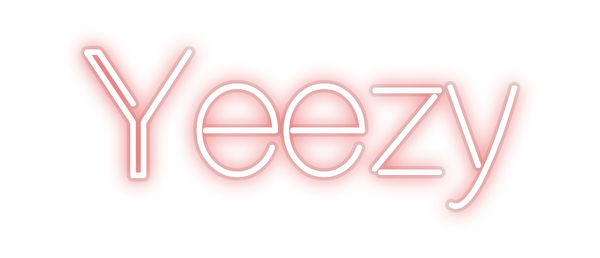 Custom Neon: Yeezy