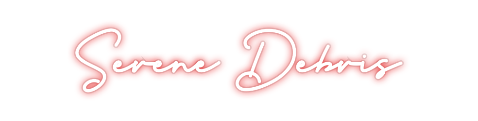 Custom Neon: Serene Debris