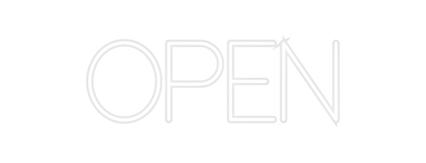 Custom Neon: OPEN
