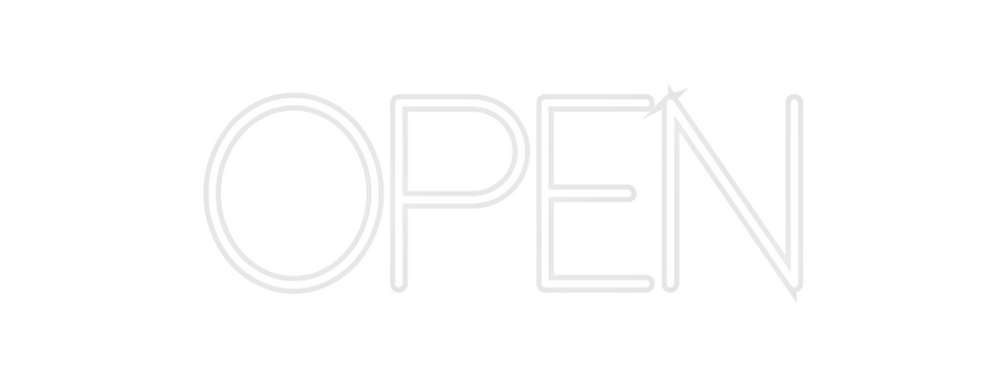 Custom Neon: OPEN