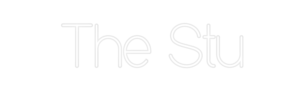 Custom Neon: The Stu
