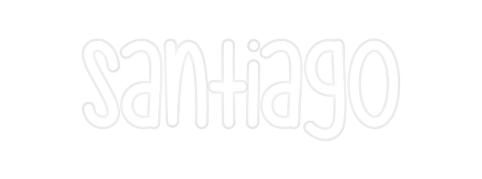Custom Neon: Santiago