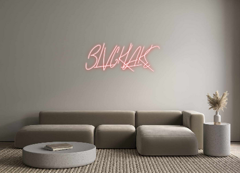 Custom Neon: BLVCKLAKE