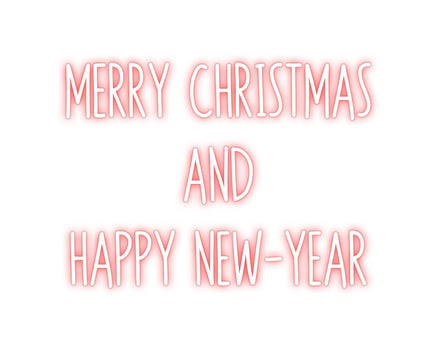 Custom Neon: MERRY CHRISTM...