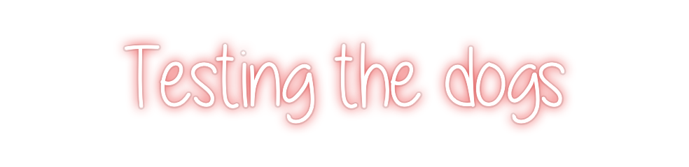 Custom Neon: Testing the d...