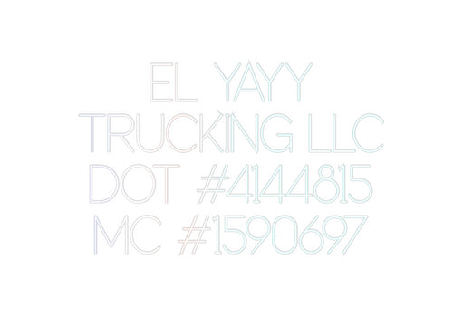 Custom Neon:     EL YAYY
...