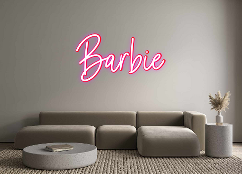Custom Neon: Barbie