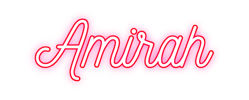Custom Neon: Amirah
