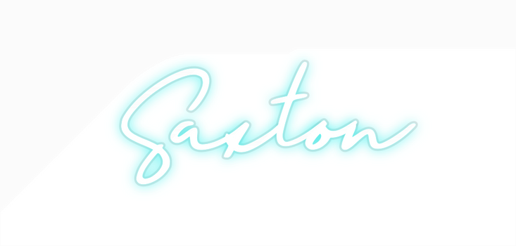 Custom Neon: Saxton
