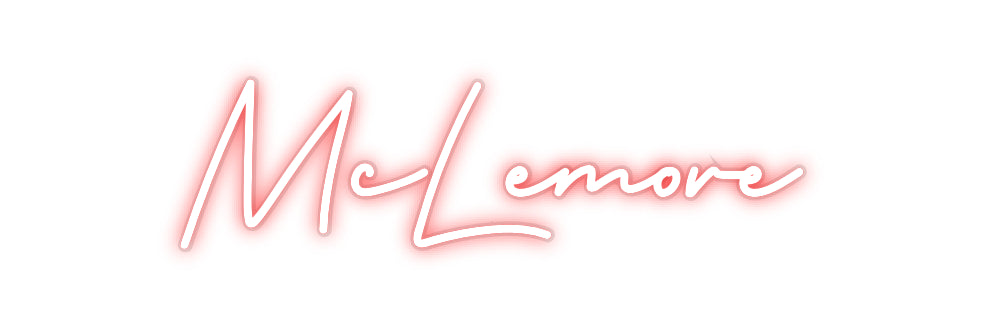 Custom Neon: McLemore