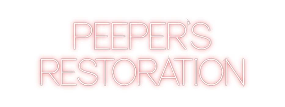 Custom Neon: PEEPER’S
RES...
