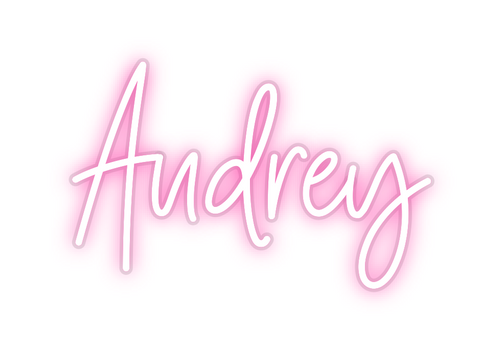 Custom Neon: Audrey