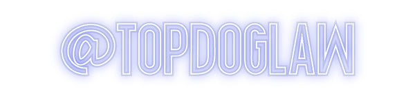 Custom Neon: @TOPDOGLAW