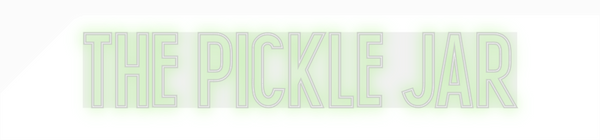 Custom Neon: The Pickle Jar