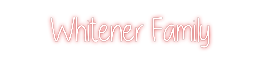 Custom Neon: Whitener Family