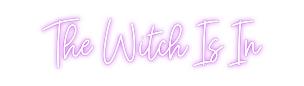 Custom Neon: The Witch Is In