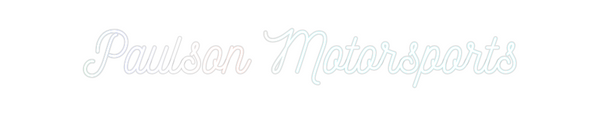 Custom Neon: Paulson Motor...