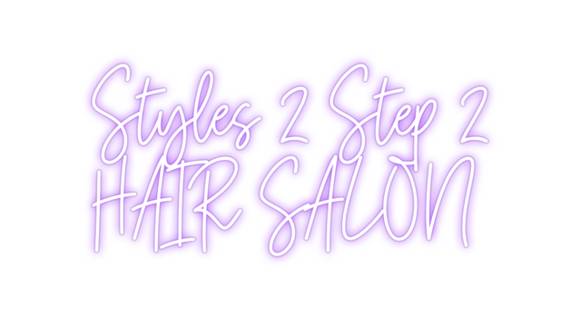 Custom Neon: Styles 2 Step...