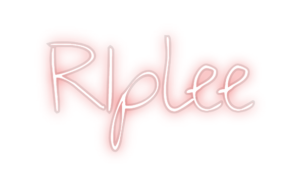 Custom Neon: R1plee
