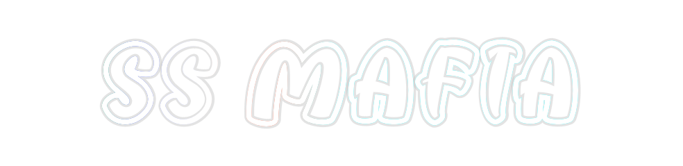 Custom Neon: SS MAFIA