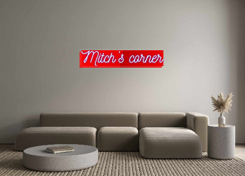 Custom Neon: Mitch’s corner