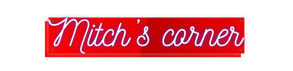 Custom Neon: Mitch’s corner