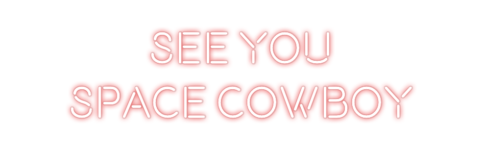 Custom Neon: see you
spac...