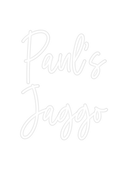 Custom Neon: Paul’s 
Jaggo