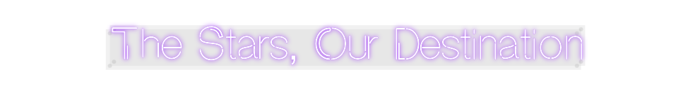 Custom Neon: The Stars, Ou...