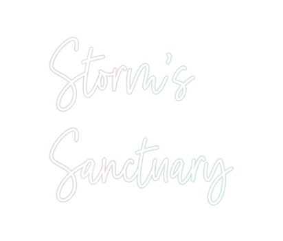 Custom Neon: Storm's
Sanc...