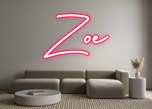 Custom Neon: Zoe