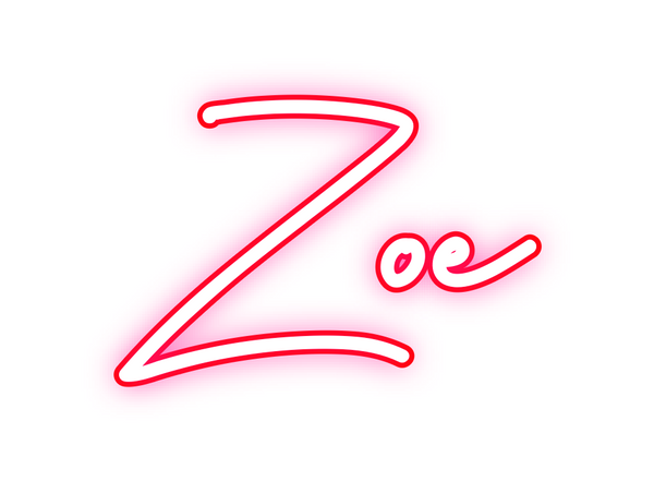 Custom Neon: Zoe
