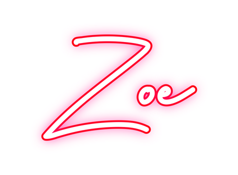 Custom Neon: Zoe