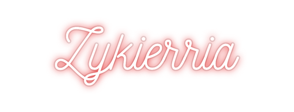 Custom Neon: Zykierria