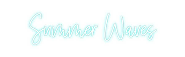 Custom Neon: Summer Waves