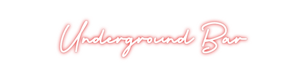 Custom Neon: Underground Bar