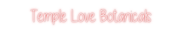 Custom Neon: Temple Love B...