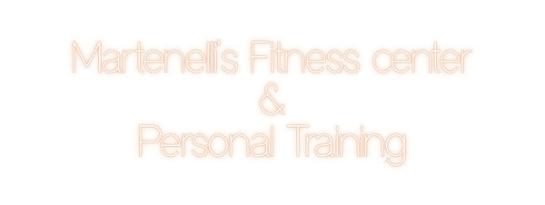 Custom Neon: Martenelli's ...