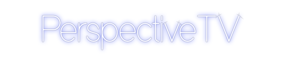 Custom Neon: PerspectiveTV
