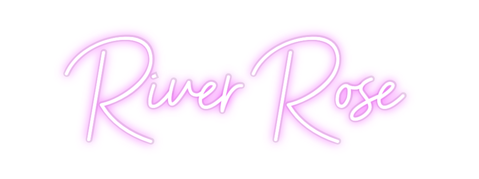 Custom Neon: River Rose