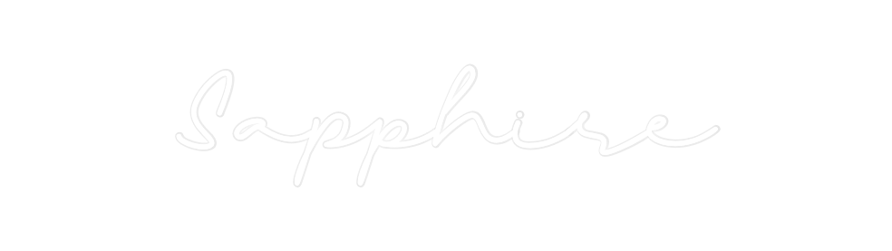 Custom Neon: Sapphire