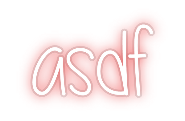 Custom Neon: asdf