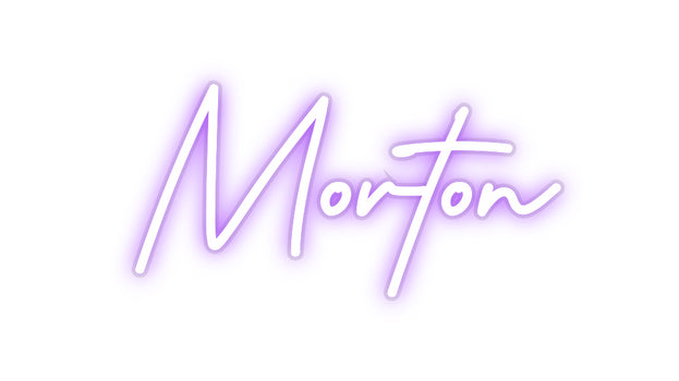 Custom Neon: Morton