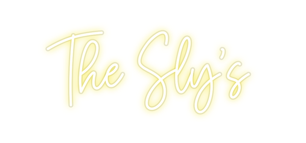 Custom Neon: The Sly’s