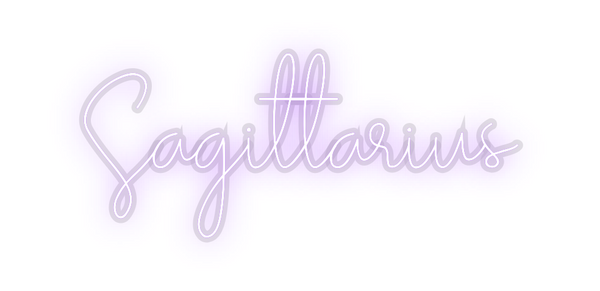 Custom Neon: Sagittarius