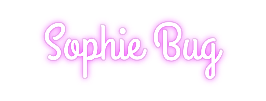 Custom Neon: Sophie Bug