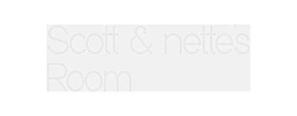 Custom Neon: Scott & nette...