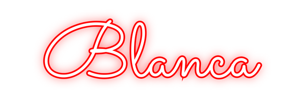 Custom Neon: Blanca